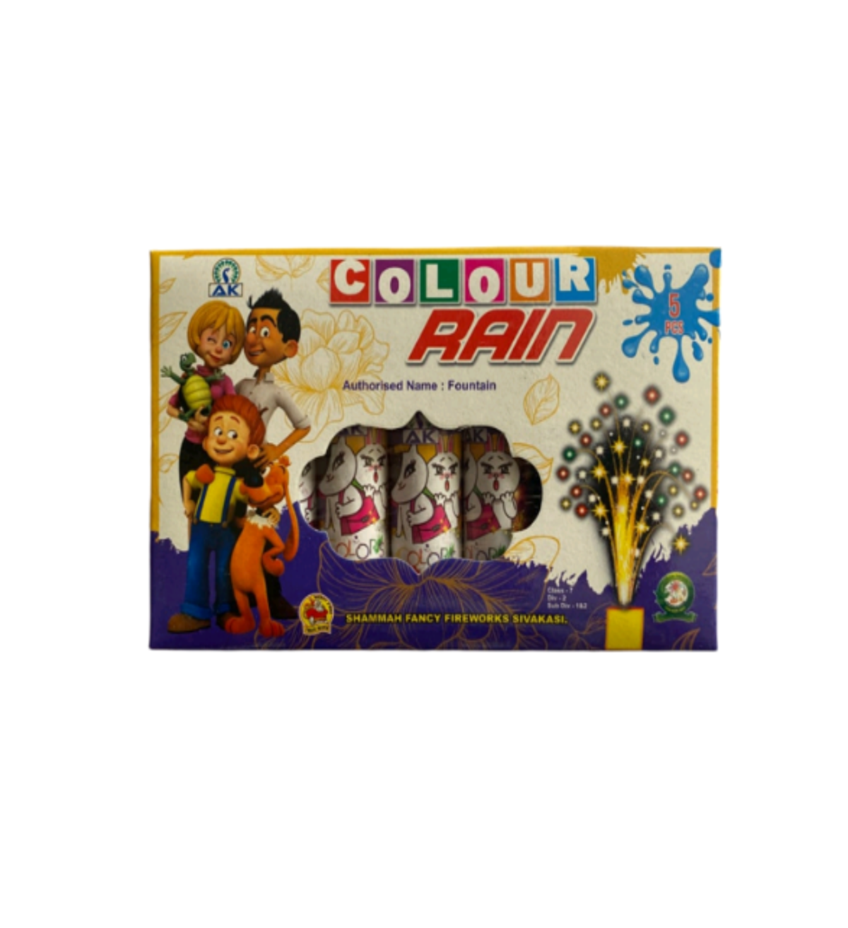 Color Rain | 1 Box | 5 Pce