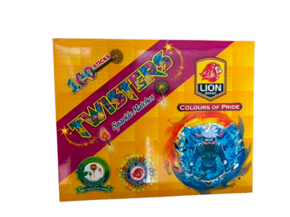 Twisters 140 mm | 10 Boxes | 100 Sticks