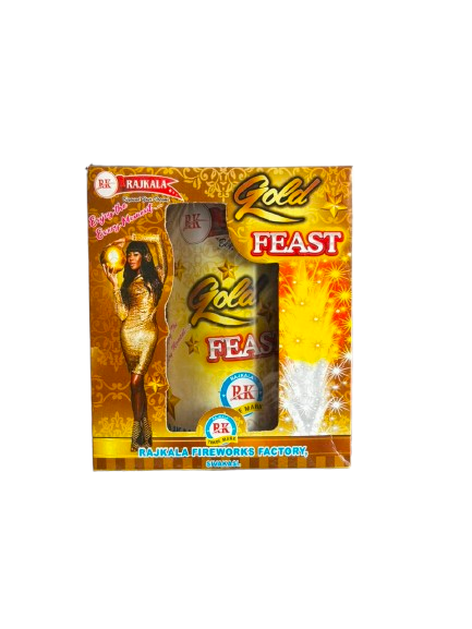 Gold Feast Gold White Sparkling | 1 Box | 1 Pce