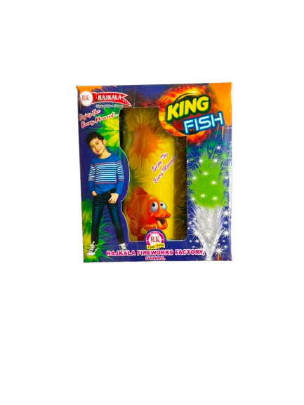 King Fish Green White Sparkling | 1 Box | 1 Pce