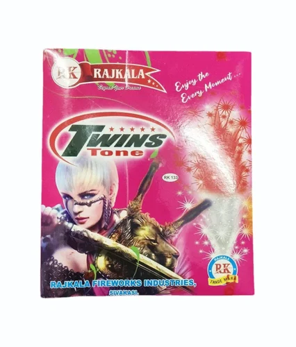 Twins Tone Red White Sparkling | 1 Box |1 Pce