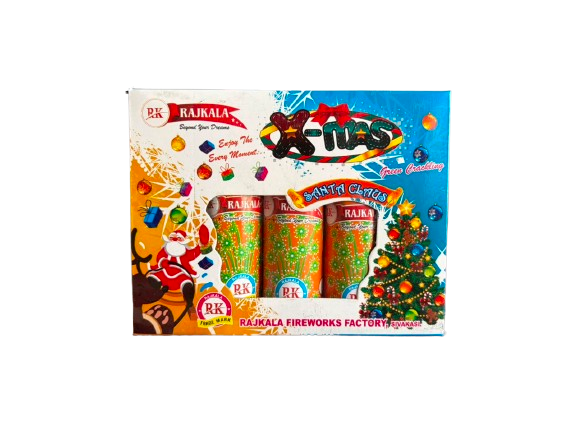 X-mas Green Crackling | 1 Box | 3 Pce