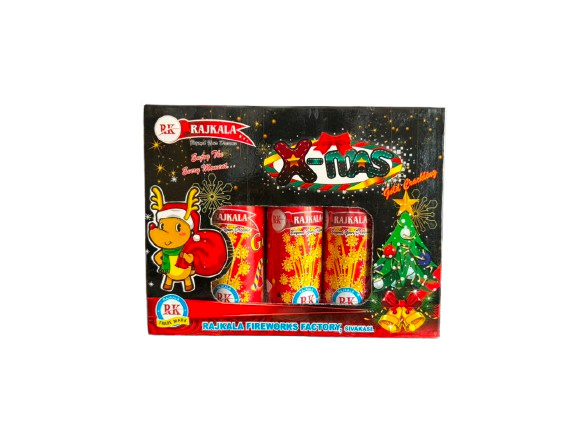 X-mas Gold Crackling | 1 Box | 3 Pce